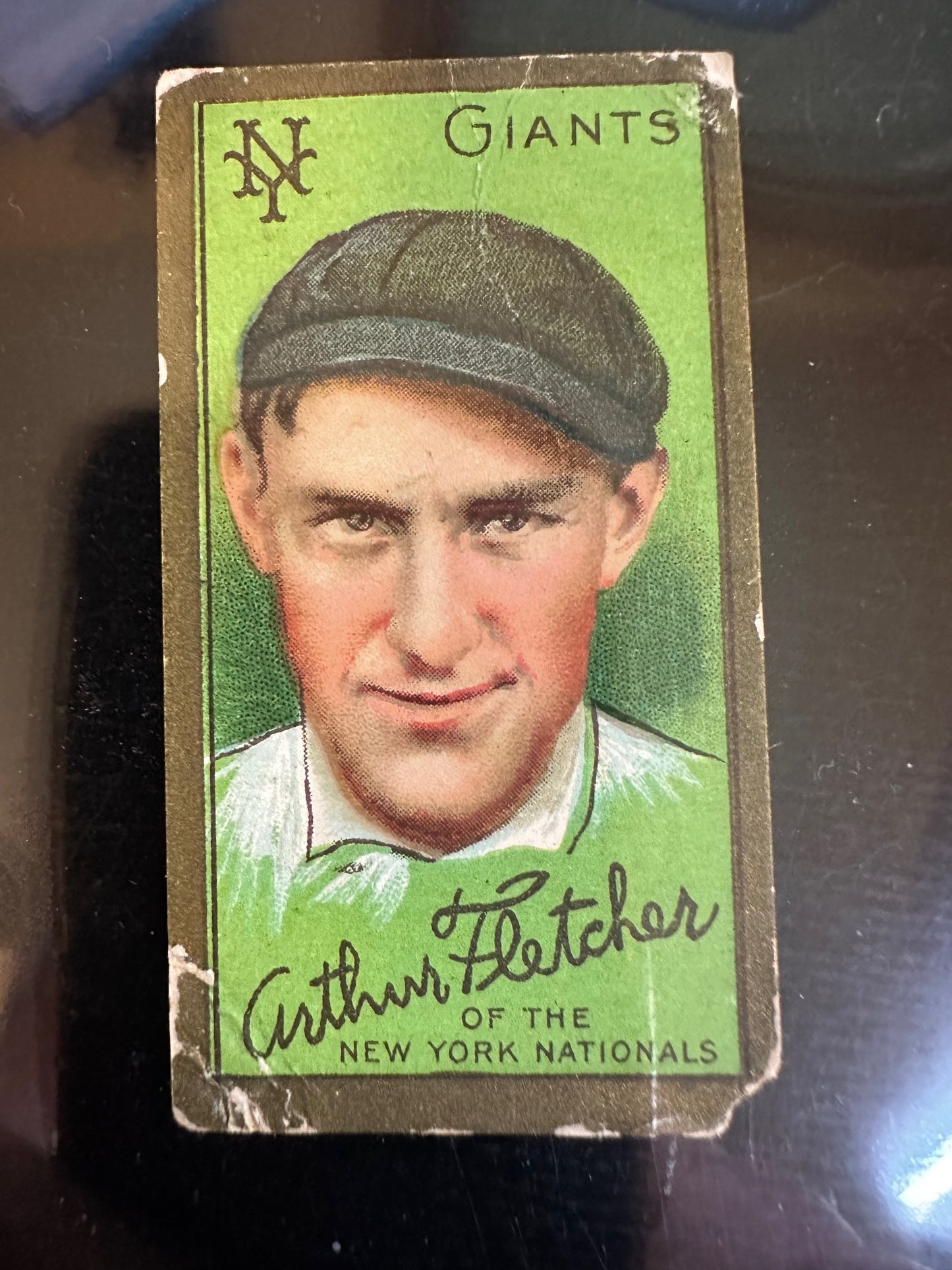 1911 T205 Gold Border Piedmont Arthur Fletcher New York