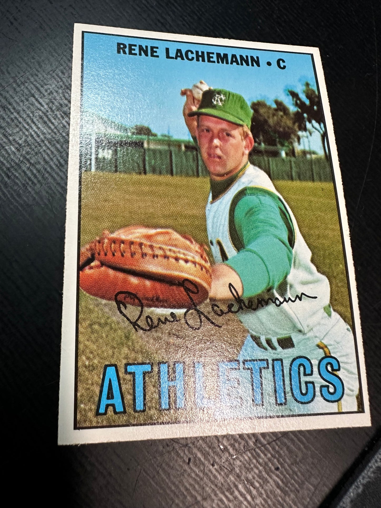 1967 Topps #471 Rene Lachemann PACK FRESH HOF10010511