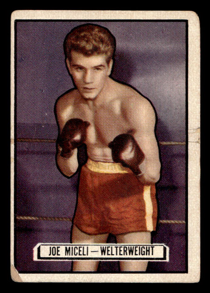 1951 Topps Ringside Boxing #26 Joe Miceli - VG