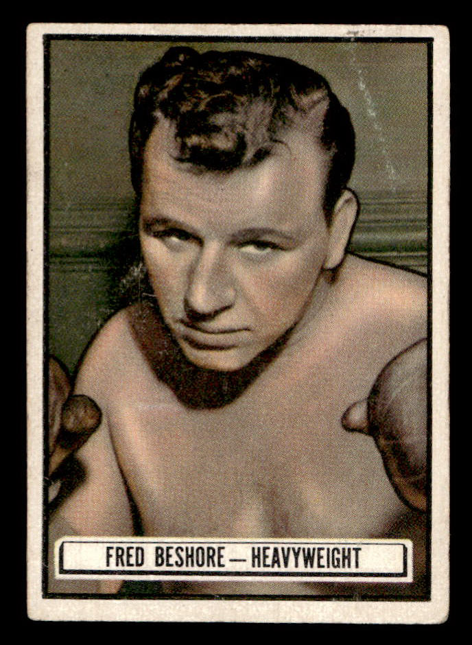 1951 Topps Ringside Boxing #81 Fred Beshore  - VG
