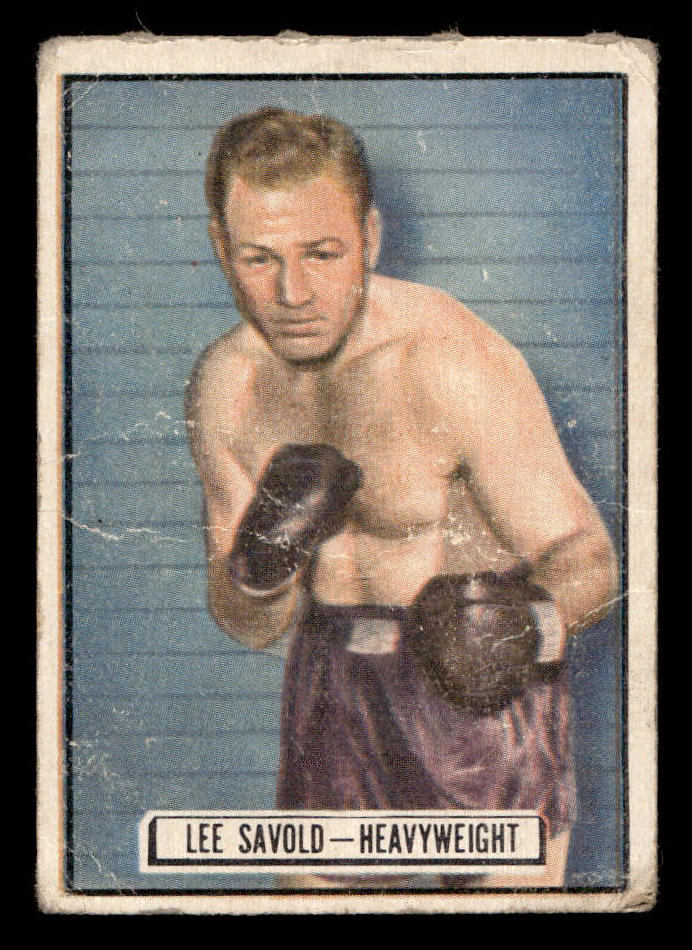 1951 Topps Ringside Boxing #52 Lee Savold - VG