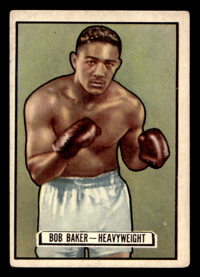 1951 Topps Ringside Boxing #25 Bob Baker- VG