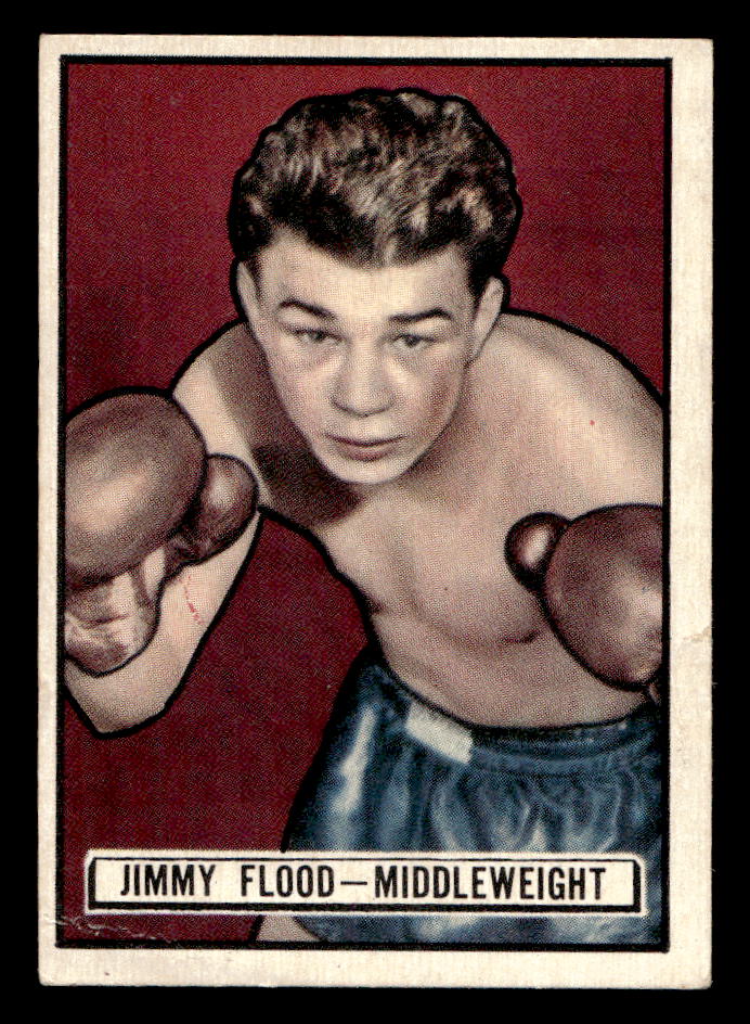 1951 Topps Ringside Boxing #4 Jimmy Flood - VG