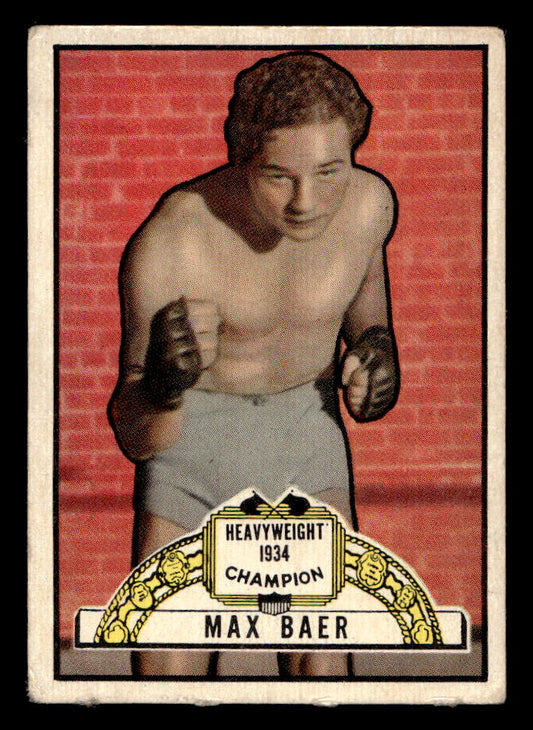 1951 Topps Ringside Boxing #11 Max Baer - VG