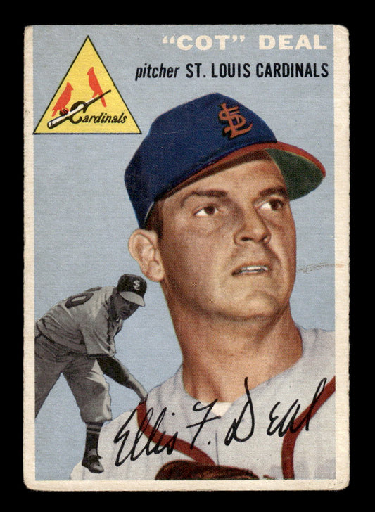 1954 Topps #192 Cot Deal - St. Louis Cardinals G