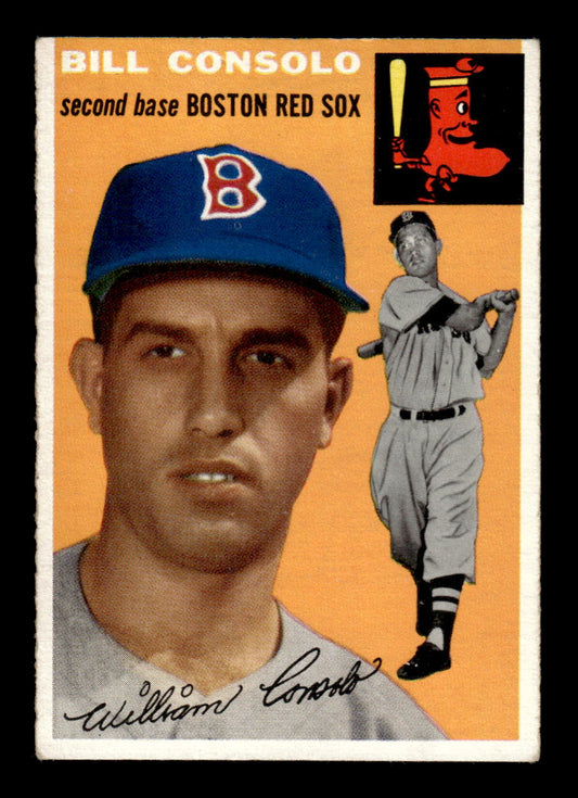 1954 Topps #195 Billy Consolo - Boston Red Sox RC VG