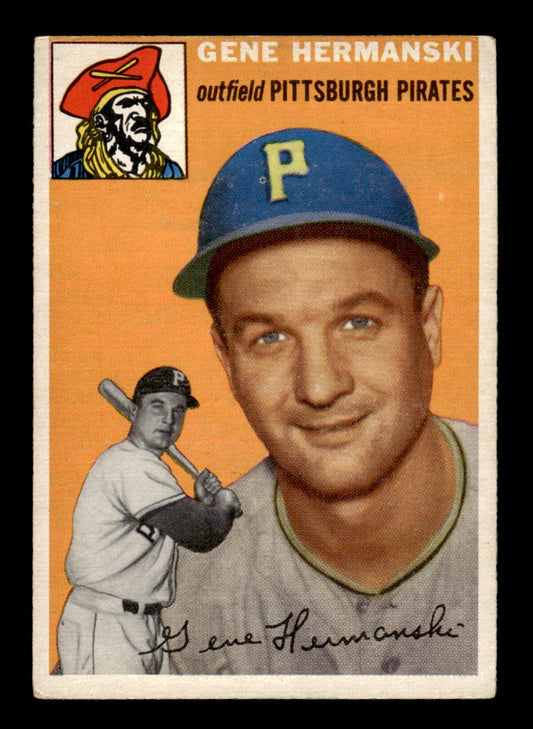 1954 Topps #228 Gene Hermanski - Pittsburgh Pirates VG