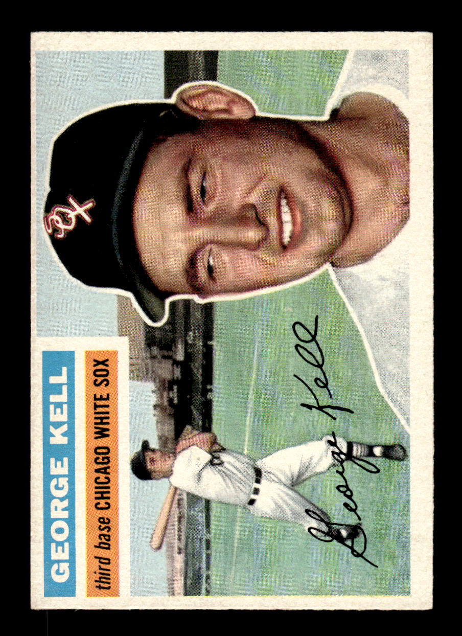 1956 Topps #195 George Kell - Chicago White Sox EX