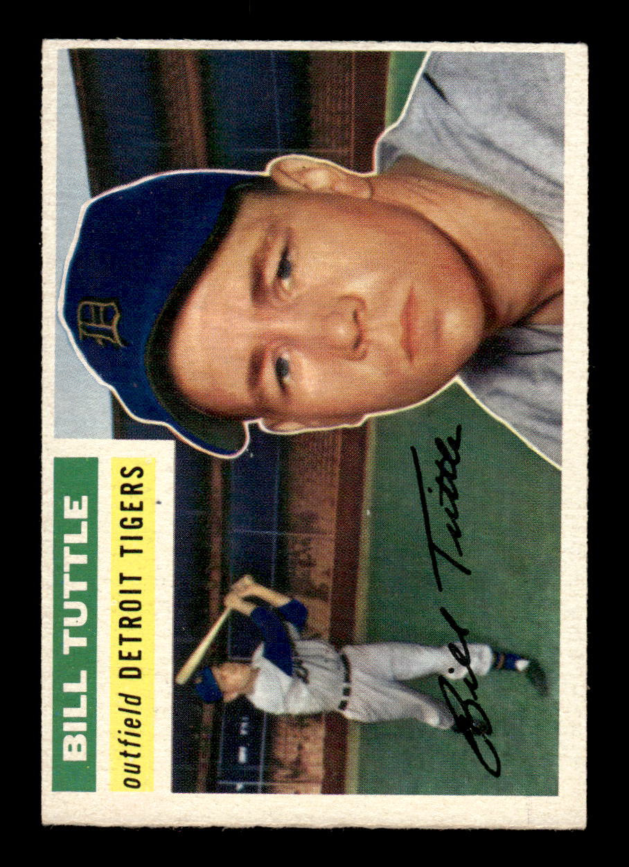 1956 Topps #203 Bill Tuttle - Detroit Tigers VGEX
