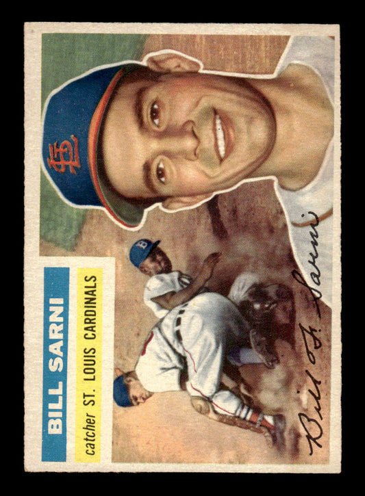 1956 Topps #247 Bill Sarni - St. Louis Cardinals EX