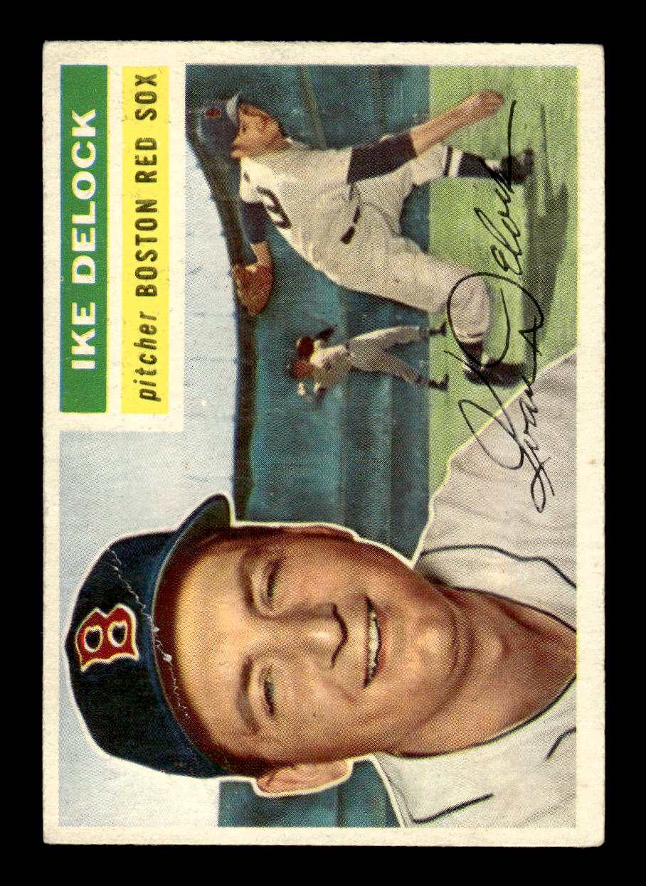 1956 Topps #284 Ike Delock - Boston Red Sox G/VG