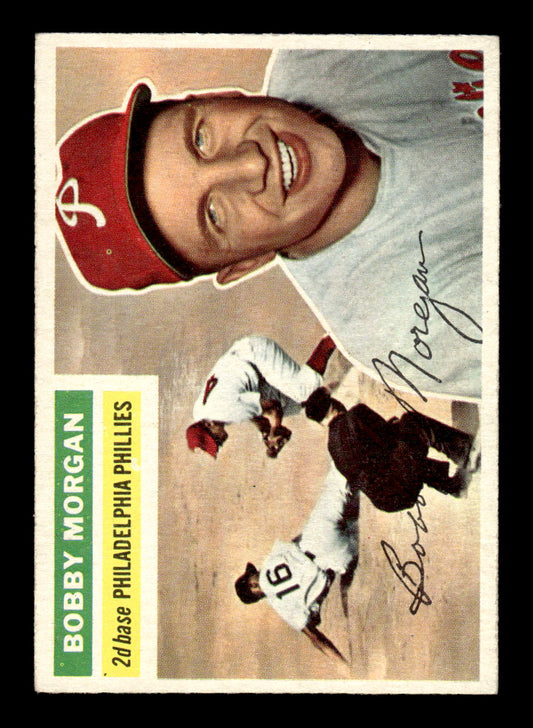1956 Topps #337 Bobby Morgan - Philadelphia Phillies VGEX