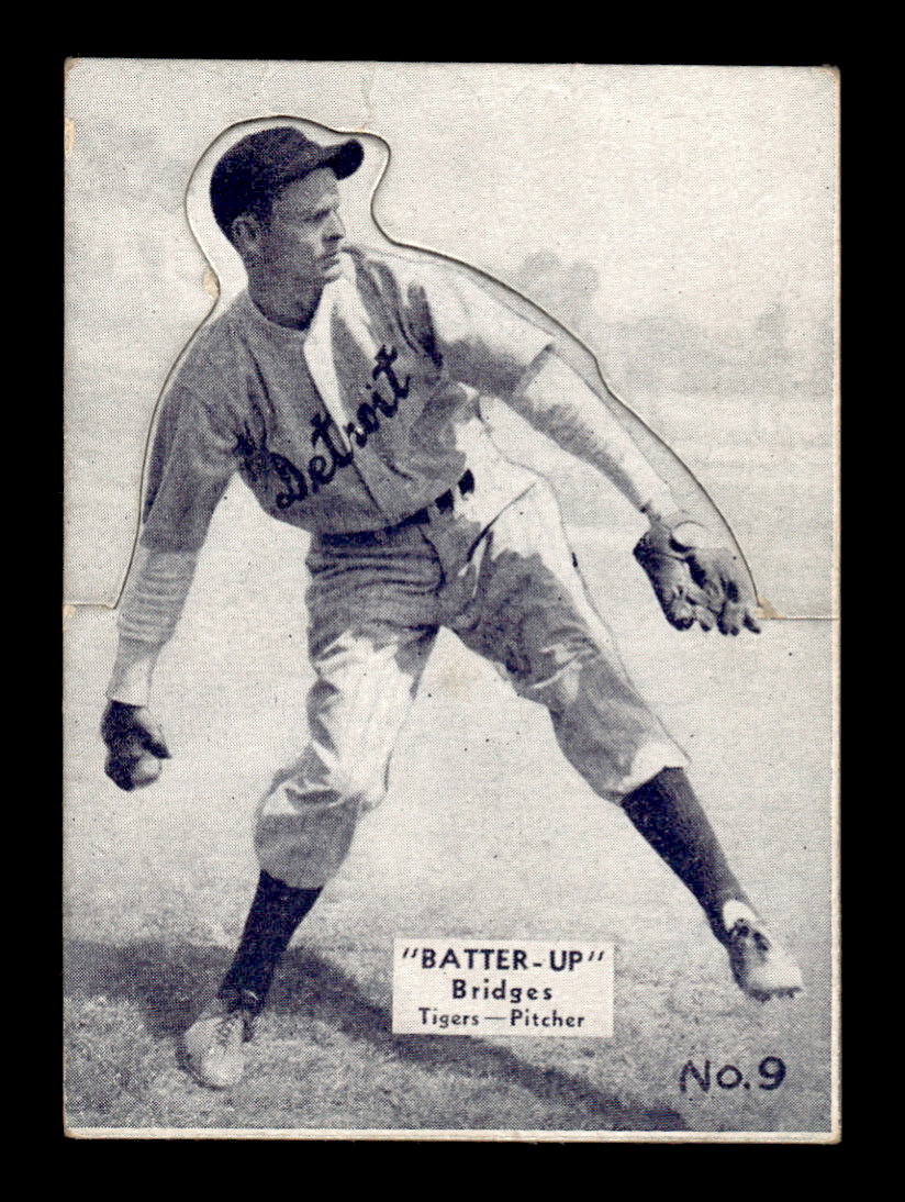 1934-36 R318 Batter Up #9 Tommy Bridges G/VG