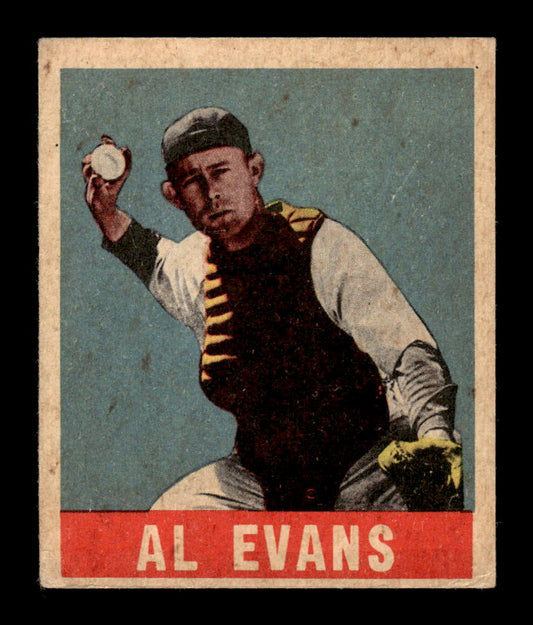 1948 Leaf #22 Al Evans VG