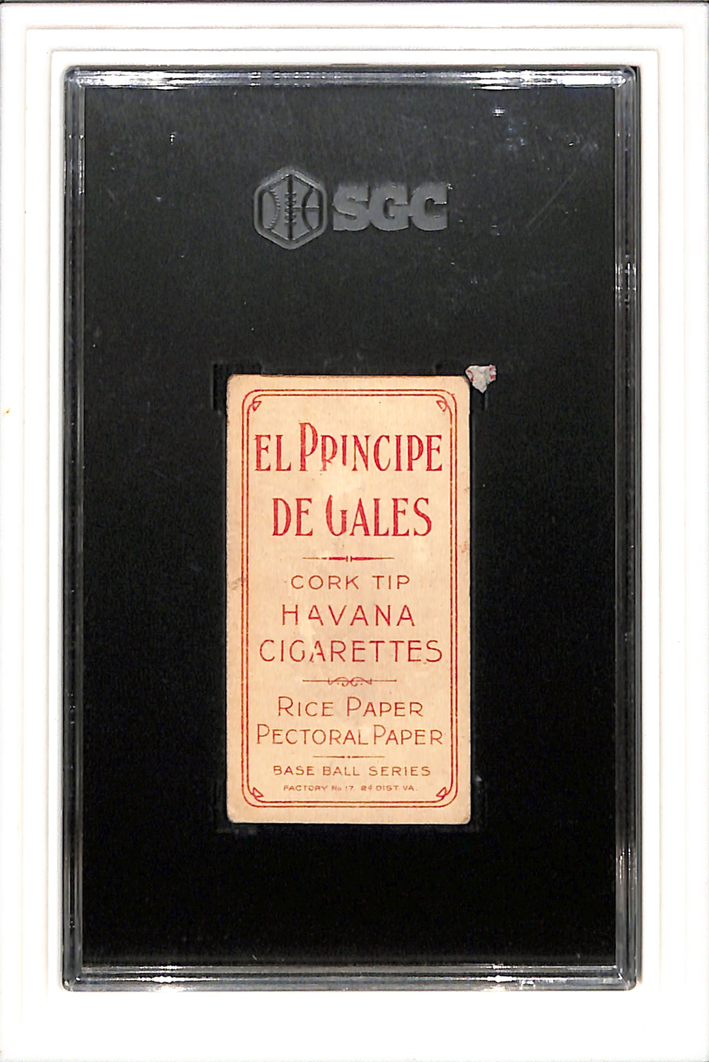 1909-1910 T206 Steve Evans EPDG SGC 2.5 SN 5430872