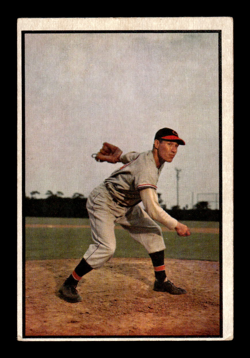 1953 Bowman Color #114 Bob Feller Very Good HOF-10001484