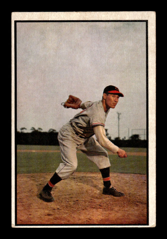 1953 Bowman Color #114 Bob Feller Very Good HOF-10001484