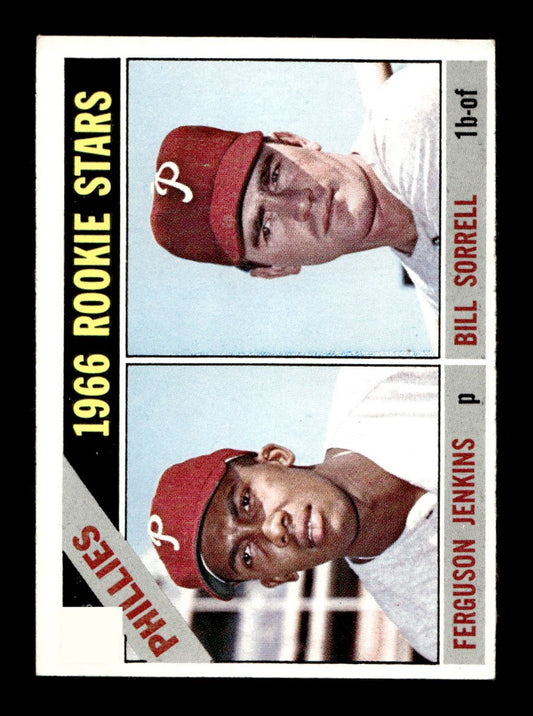 1966 Topps #254 Ferguson Jenkins / Bill Sorrell RC Ex HOF-10003270