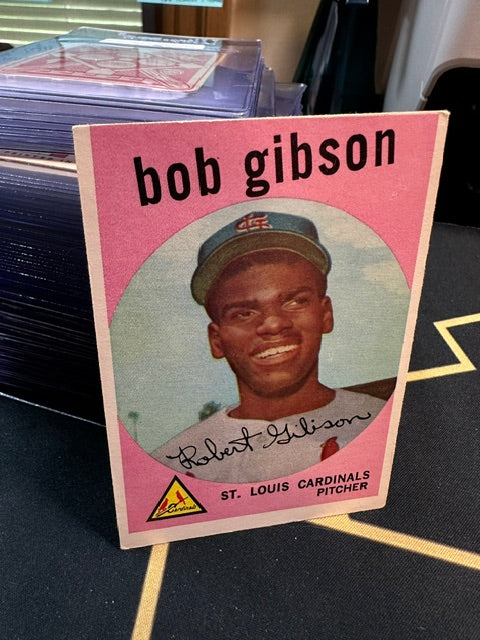 1959 Topps #514 Bob Gibson St. Louis Cardinals VGEX HOF10011767