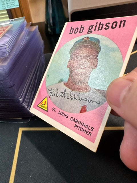 1959 Topps #514 Bob Gibson St. Louis Cardinals VGEX HOF10011767