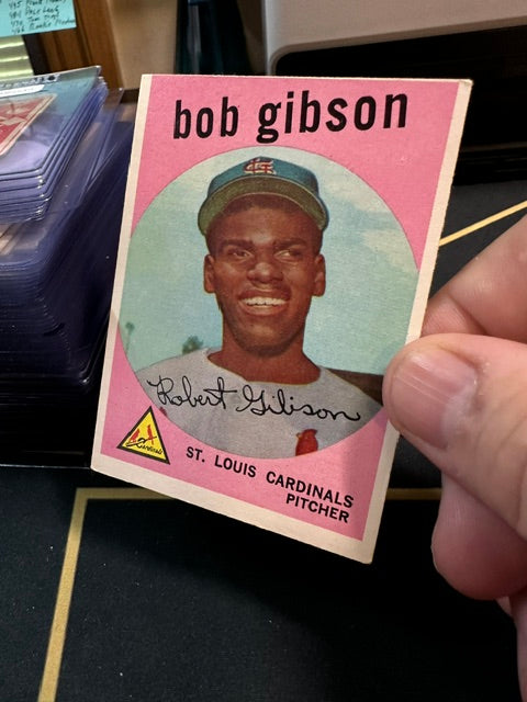 1959 Topps #514 Bob Gibson St. Louis Cardinals VGEX HOF10011767