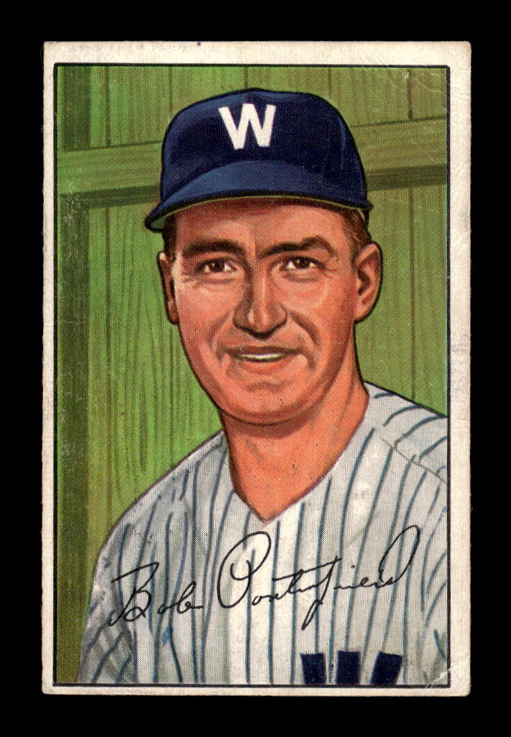 1952 Bowman #194 Bob Porterfield Washington Senators G/VG 10012322
