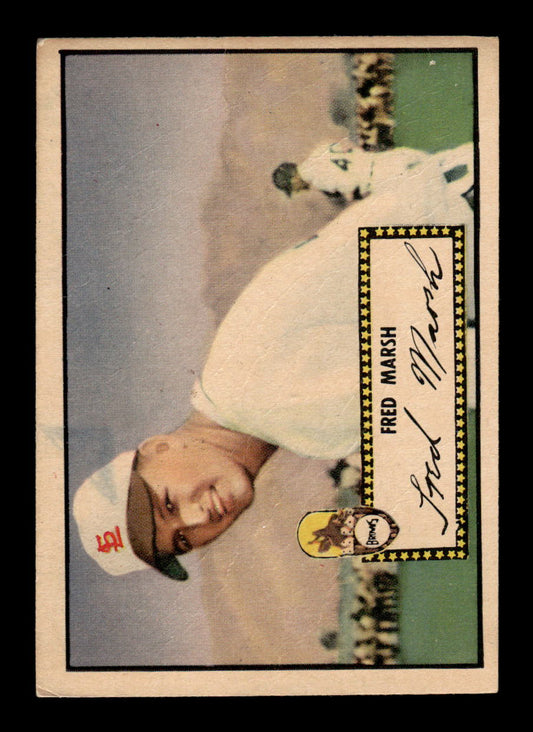 1952 Topps #8 Fred Marsh St. Louis Browns LOW GRADE CS26014692