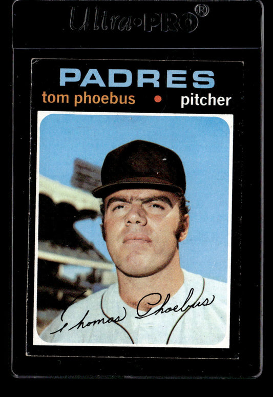 1971 Topps #611 Tom Phoebus EX